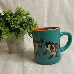 Tasmanian Devil Coffee Mug Looney Tunes Cup Taz 1998 Warner Brothers